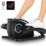 ANCHEER Under Desk Elliptical Machine – Quiet Pedal Exerciser for Seniors, Office & Home, Low-Impact Seated Leg Workout Equipment, Smart LCD Display, Remote Control